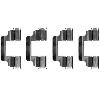 Priedų komplektas, diskinių stabdžių trinkelės HELLA 8DZ 355 202-701