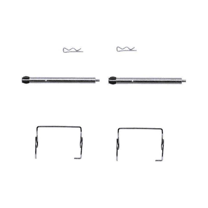 Priedų komplektas, diskinių stabdžių trinkelės HELLA 8DZ 355 202-901