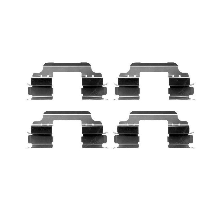 Priedų komplektas, diskinių stabdžių trinkelės HELLA 8DZ 355 203-141