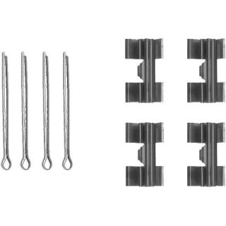 Priedų komplektas, diskinių stabdžių trinkelės HELLA 8DZ 355 203-451