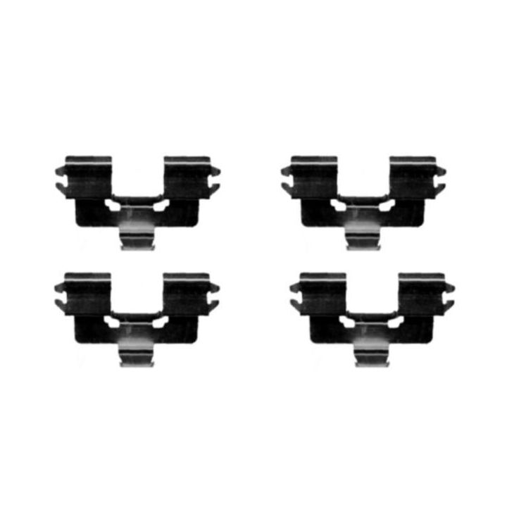 Priedų komplektas, diskinių stabdžių trinkelės HELLA 8DZ 355 203-711