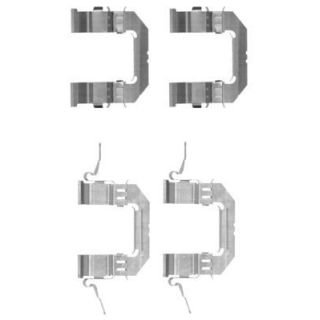 Priedų komplektas, diskinių stabdžių trinkelės HELLA 8DZ 355 203-741