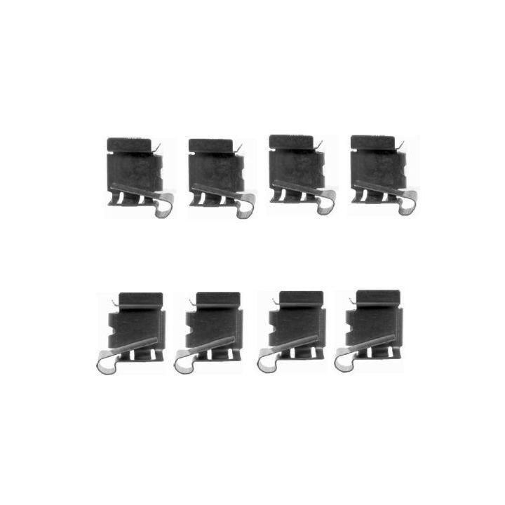 Priedų komplektas, diskinių stabdžių trinkelės HELLA 8DZ 355 203-871