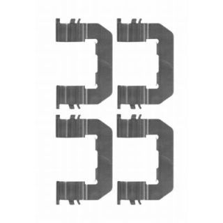 Priedų komplektas, diskinių stabdžių trinkelės HELLA 8DZ 355 203-931