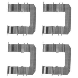 Priedų komplektas, diskinių stabdžių trinkelės HELLA 8DZ 355 203-991