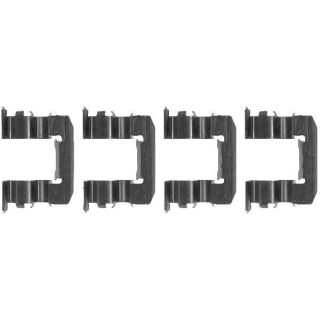 Priedų komplektas, diskinių stabdžių trinkelės HELLA 8DZ 355 204-021