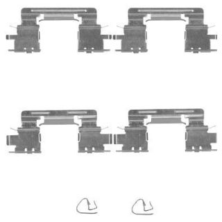 Priedų komplektas, diskinių stabdžių trinkelės HELLA 8DZ 355 204-911
