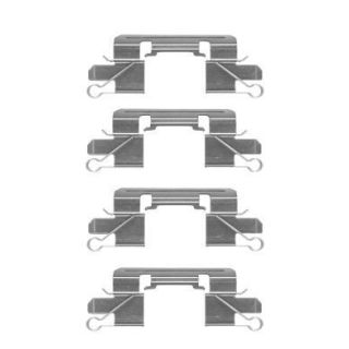 Priedų komplektas, diskinių stabdžių trinkelės HELLA 8DZ 355 204-941