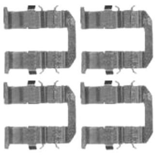 Priedų komplektas, diskinių stabdžių trinkelės HELLA 8DZ 355 205-131