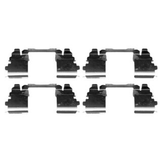 Priedų komplektas, diskinių stabdžių trinkelės HELLA 8DZ 355 205-401