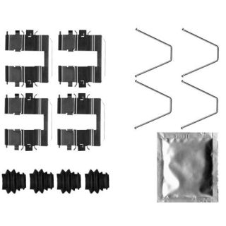 Priedų komplektas, diskinių stabdžių trinkelės HELLA 8DZ 355 205-781