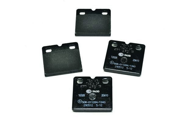 Stabdžių trinkelių rinkinys, stovėjimo stabdys HELLA 8DB 355 005-301