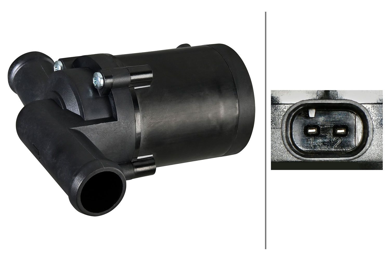 Papildomas vandens siurblys (aušinimo vandens kontūras) HELLA 8TW 358 304-621