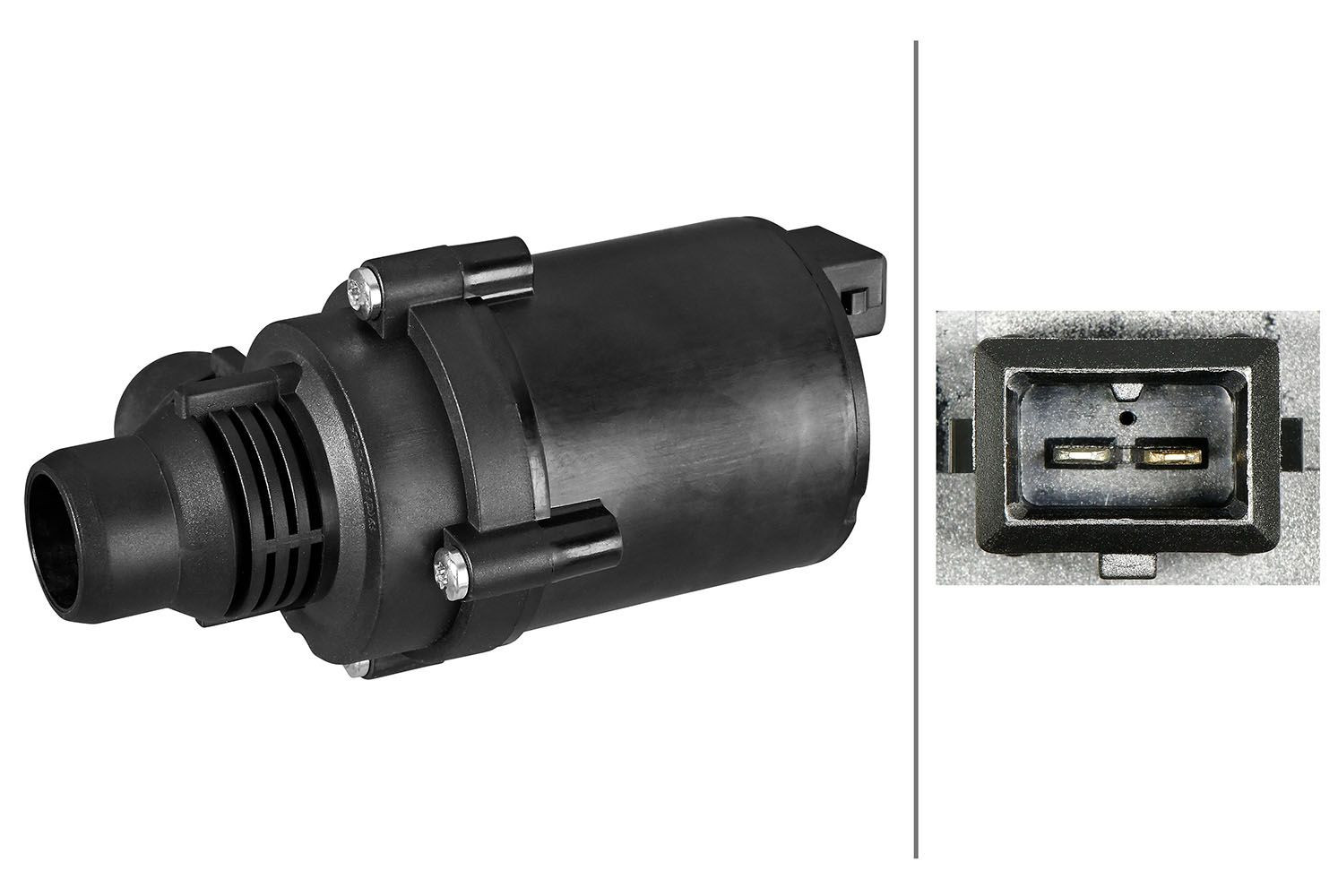 Papildomas vandens siurblys (aušinimo vandens kontūras) HELLA 8TW 358 304-651