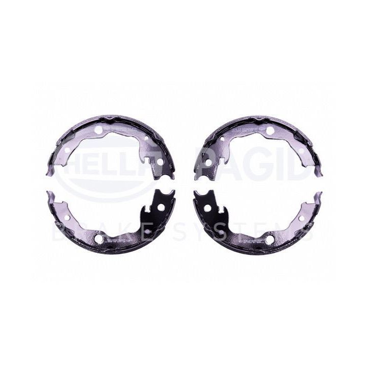 Stabdžių trinkelių komplektas, stovėjimo stabdis HELLA 8DA 355 050-031