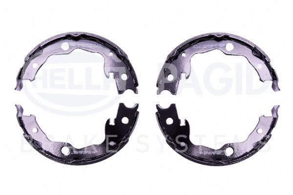 Stabdžių trinkelių komplektas, stovėjimo stabdis HELLA 8DA 355 050-031