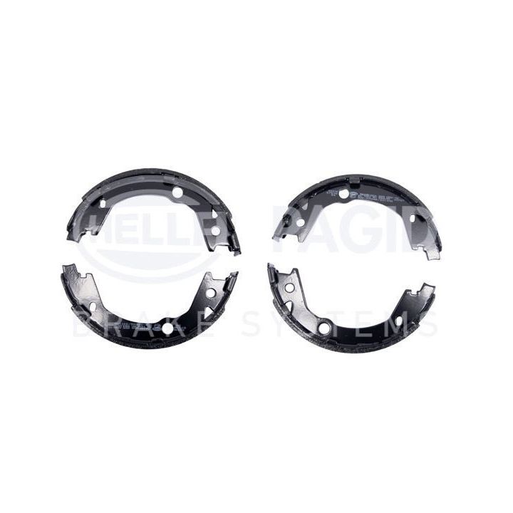 Stabdžių trinkelių komplektas, stovėjimo stabdis HELLA 8DA 355 050-141