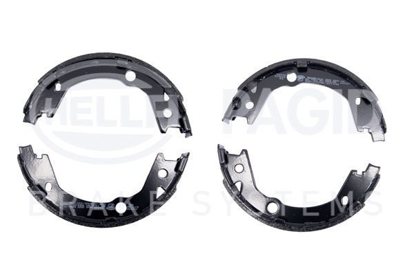 Stabdžių trinkelių komplektas, stovėjimo stabdis HELLA 8DA 355 050-141