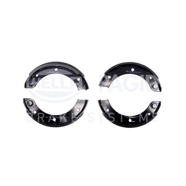 Stabdžių trinkelių komplektas, stovėjimo stabdis HELLA 8DA 355 050-151