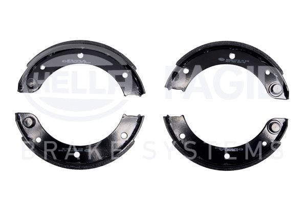 Stabdžių trinkelių komplektas, stovėjimo stabdis HELLA 8DA 355 050-151