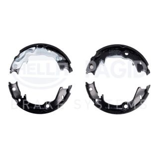 Stabdžių trinkelių komplektas, stovėjimo stabdis HELLA 8DA 355 050-181