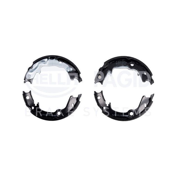 Stabdžių trinkelių komplektas, stovėjimo stabdis HELLA 8DA 355 050-181