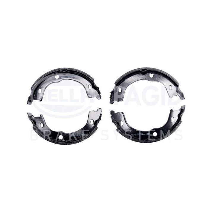 Stabdžių trinkelių komplektas, stovėjimo stabdis HELLA 8DA 355 050-251