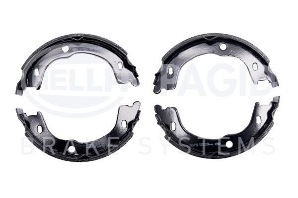 Stabdžių trinkelių komplektas, stovėjimo stabdis HELLA 8DA 355 050-251