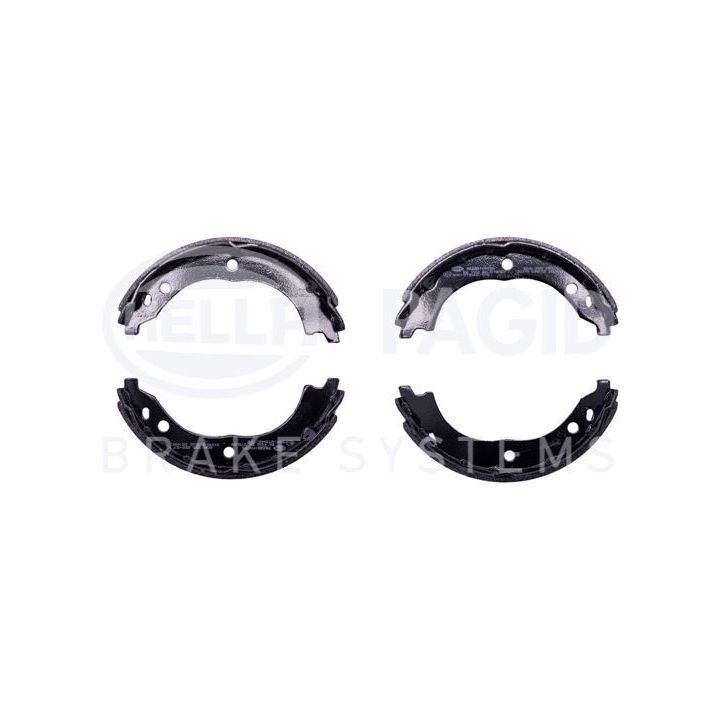 Stabdžių trinkelių komplektas, stovėjimo stabdis HELLA 8DA 355 050-571