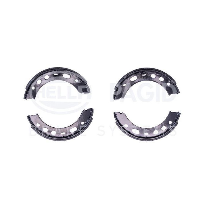 Stabdžių trinkelių komplektas, stovėjimo stabdis HELLA 8DA 355 050-661