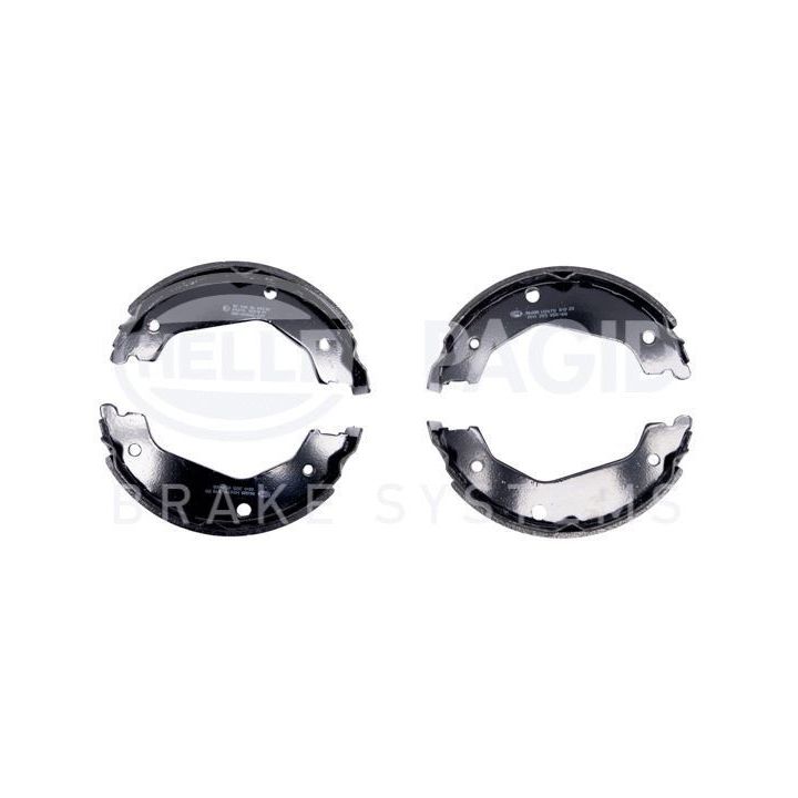 Stabdžių trinkelių komplektas, stovėjimo stabdis HELLA 8DA 355 050-681