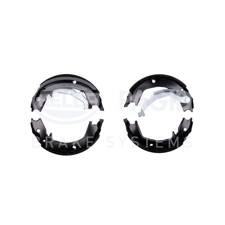 Stabdžių trinkelių komplektas, stovėjimo stabdis HELLA 8DA 355 050-731