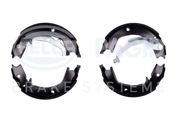 Stabdžių trinkelių komplektas, stovėjimo stabdis HELLA 8DA 355 050-731