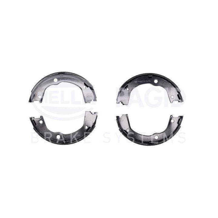 Stabdžių trinkelių komplektas, stovėjimo stabdis HELLA 8DA 355 050-931