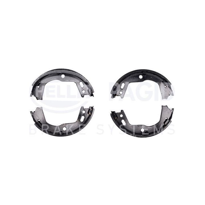 Stabdžių trinkelių komplektas, stovėjimo stabdis HELLA 8DA 355 050-981