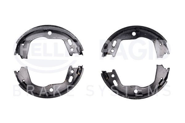 Stabdžių trinkelių komplektas, stovėjimo stabdis HELLA 8DA 355 050-981