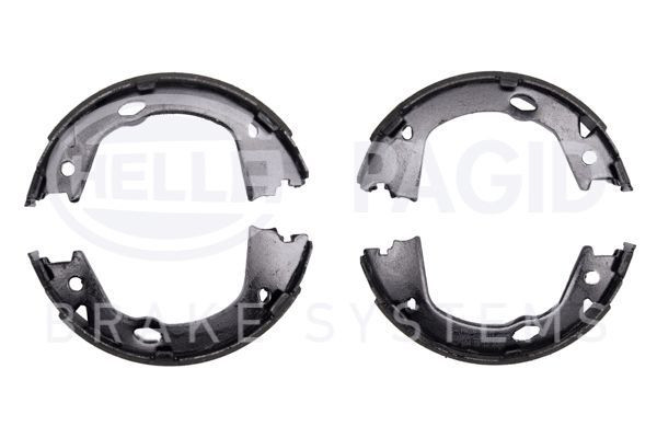 Stabdžių trinkelių komplektas, stovėjimo stabdis HELLA 8DA 355 051-081