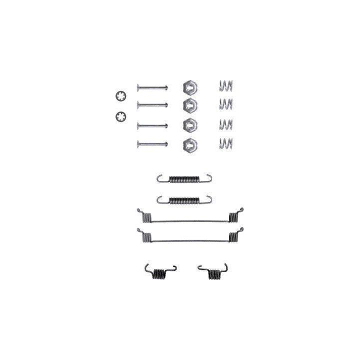 Priedų komplektas, stabdžių trinkelės HELLA 8DZ 355 200-071
