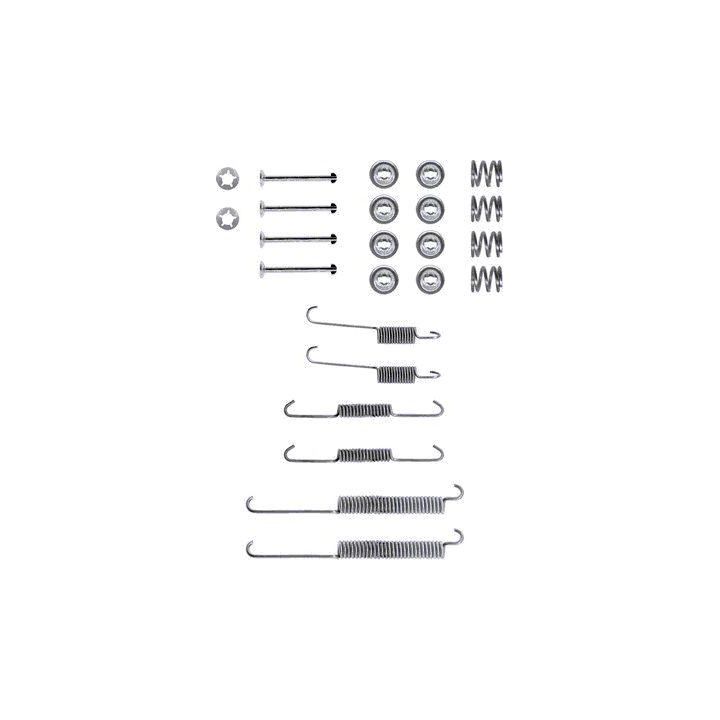 Priedų komplektas, stabdžių trinkelės HELLA 8DZ 355 200-111