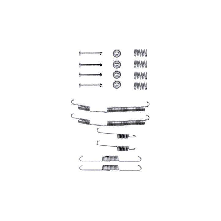 Priedų komplektas, stabdžių trinkelės HELLA 8DZ 355 200-401