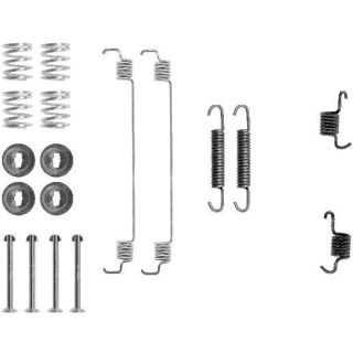 Priedų komplektas, stabdžių trinkelės HELLA 8DZ 355 200-511