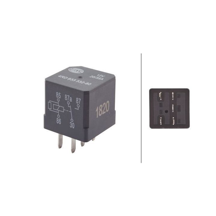 Daugiafunkcė relė HELLA 4RD 933 332-601