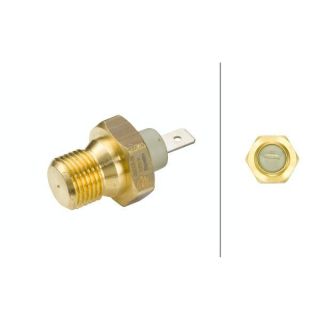 Temperatūros jungiklis, aušinimo skysčio įspėjimo lemputė HELLA 6PT 009 309-691