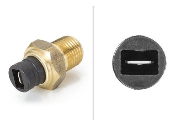 Temperatūros jungiklis, aušinimo skysčio įspėjimo lemputė HELLA 6ZT 010 967-021