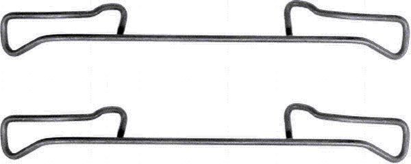 Priedų komplektas, stabdžių apkaba HELLA 8DZ 355 201-191