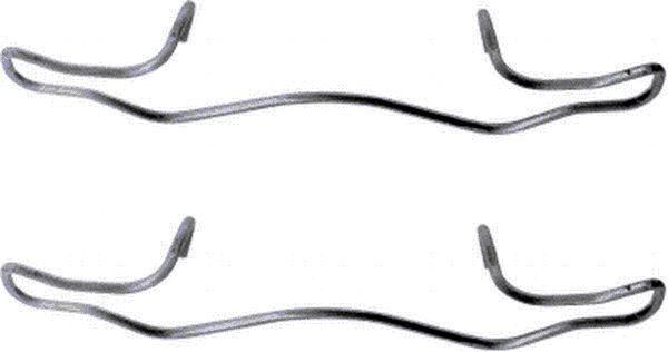 Priedų komplektas, stabdžių apkaba HELLA 8DZ 355 201-211