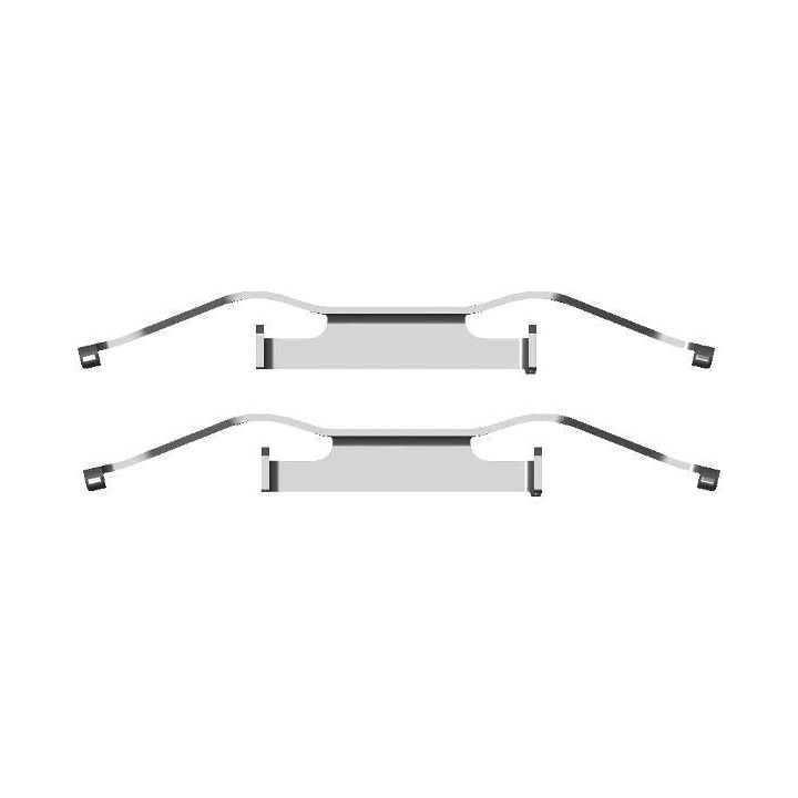 Priedų komplektas, stabdžių apkaba HELLA 8DZ 355 201-381