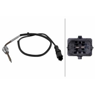 Jutiklis, išmetamųjų dujų temperatūra HELLA 6PT 010 376-641