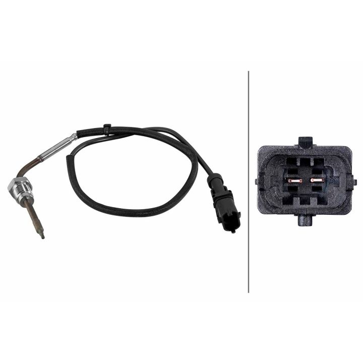 Jutiklis, išmetamųjų dujų temperatūra HELLA 6PT 010 376-641