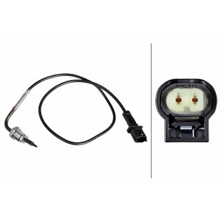 Jutiklis, išmetamųjų dujų temperatūra HELLA 6PT 010 376-661